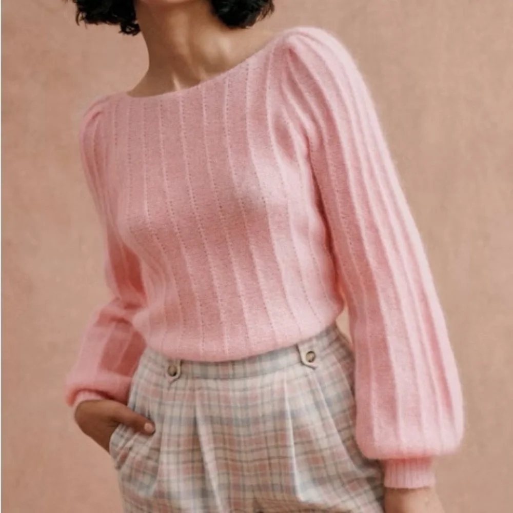 NEW Sezane Aretha Jumper in Candy Pink - size S - Picture 1 of 8